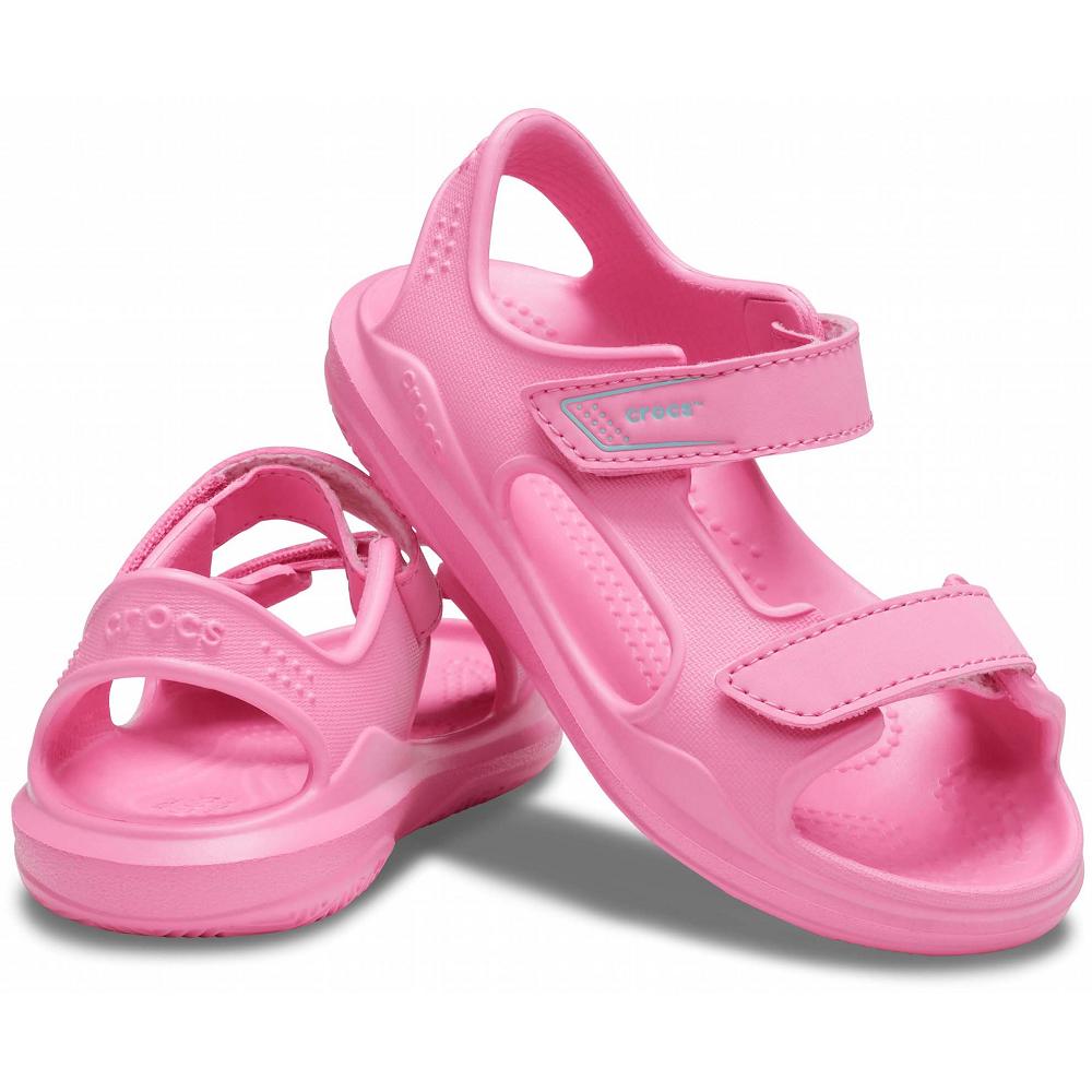 Pink Boys' Crocs Swiftwater™ Expedition Sandals | NZ 1447JPQJ